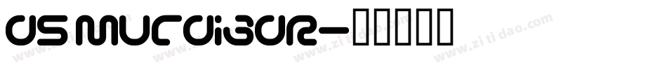DS Mufdi3DR字体转换